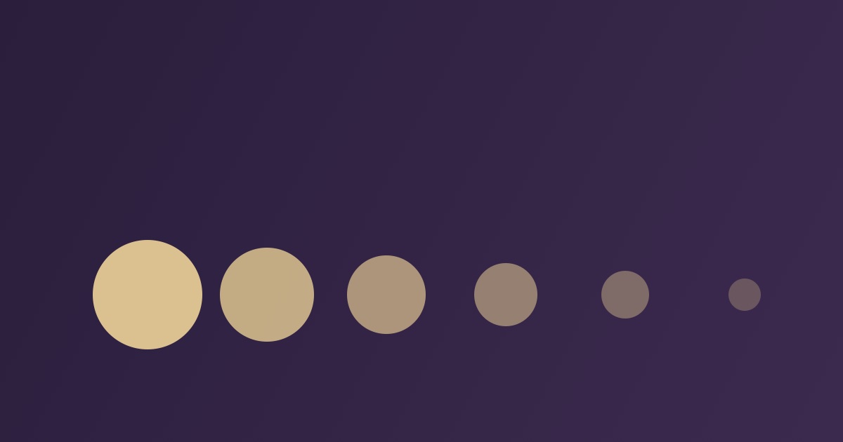 Illustration : une pièce qui rétrécit d'année en année